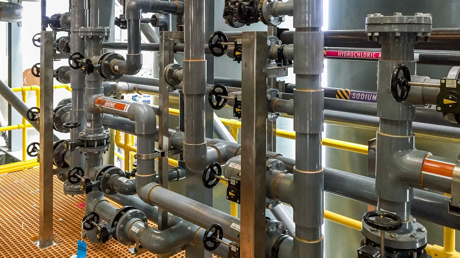 Chemical Tanks & Pipework, Brisbane Coogee Chemicals