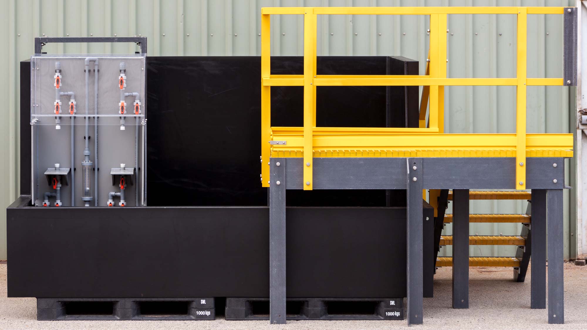 Fusion Custom Bunds & Predesigned Bunds for Chemical Handling