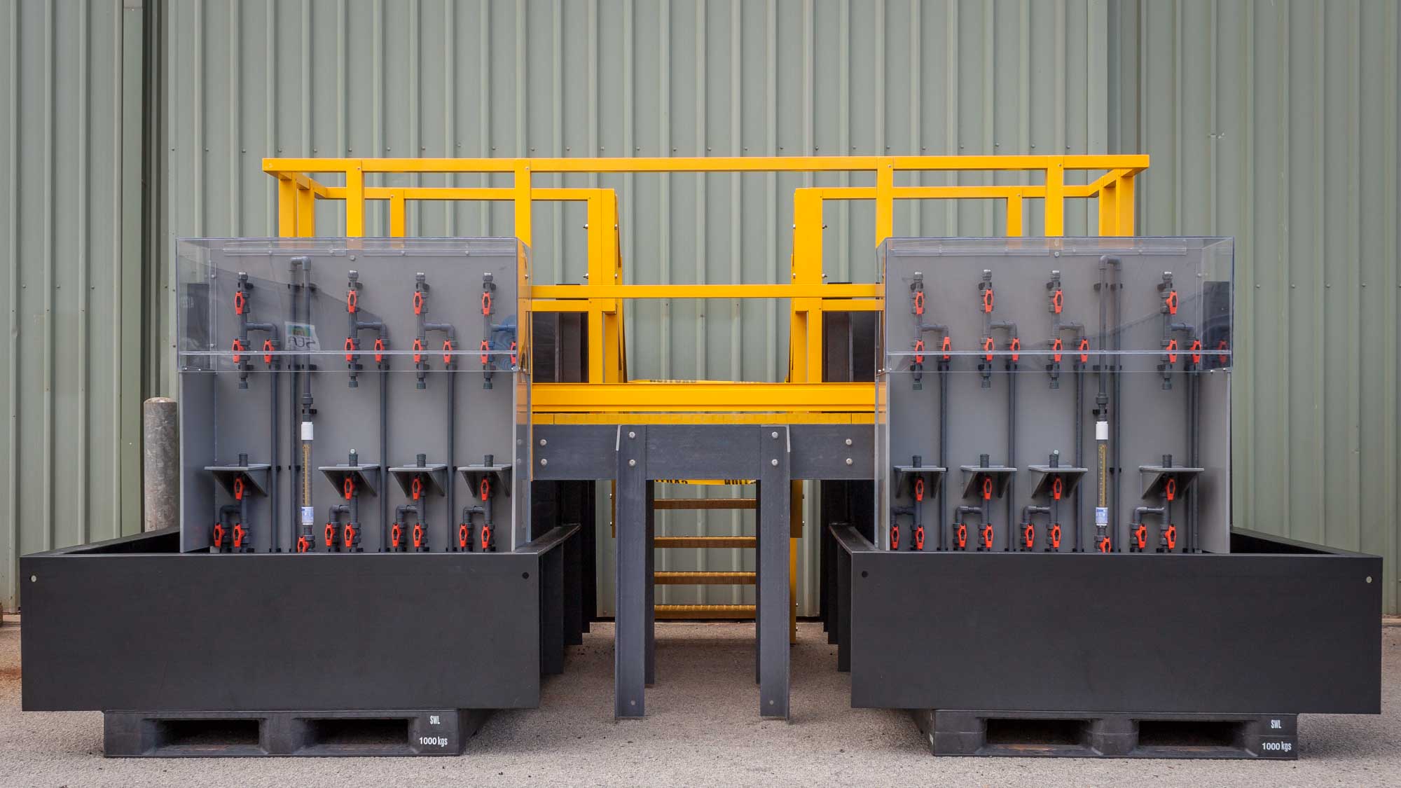 Fusion Custom Bunds & Predesigned Bunds for Chemical Handling